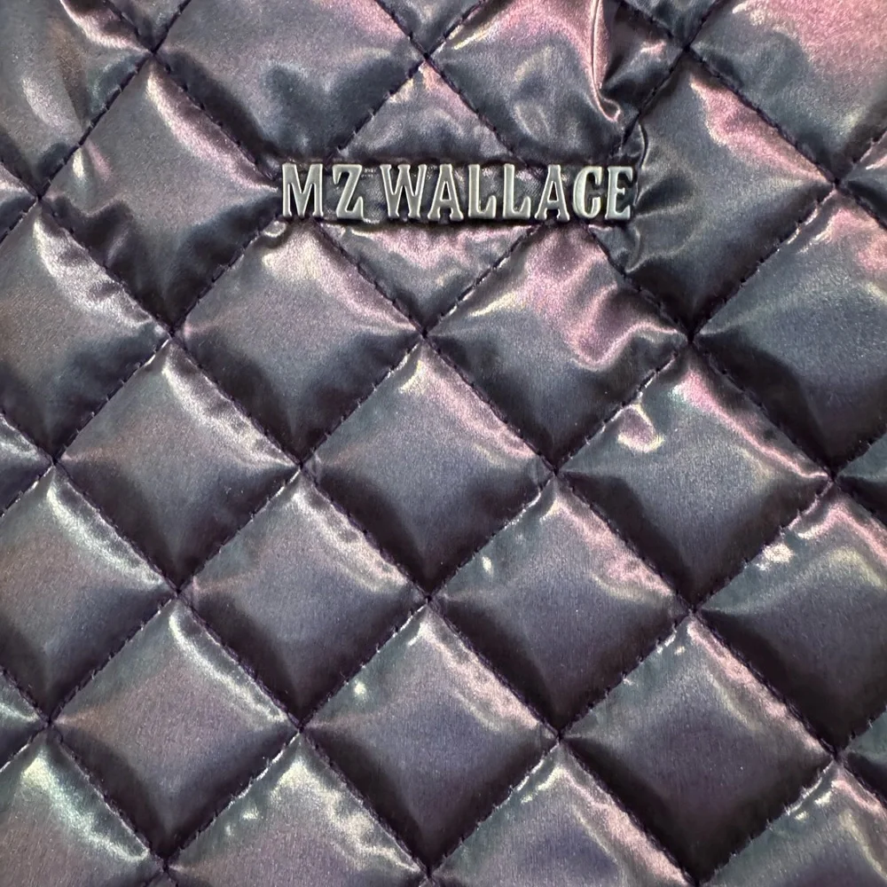 NWT MZ Wallace Small Metro Tote Deluxe Gemstone Iridescent RARE - Picture 4 of 13